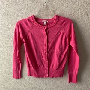 Cat and Jack Pink Button Up Cardigan Sweater ❤️